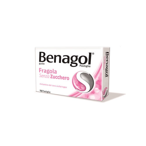 BENAGOL*16PAST FRAGOLA S/Z - Farmacia De Pasquale