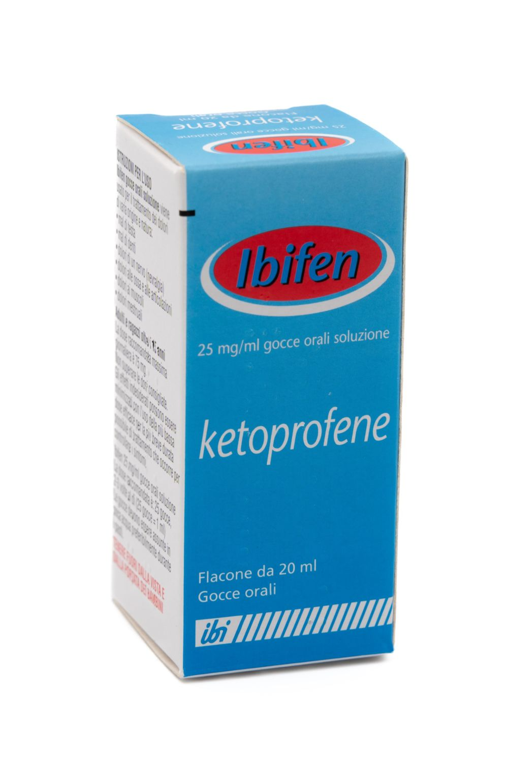 IBIFEN*OS GTT FL 20ML 25MG/ML - Farmacia De Pasquale