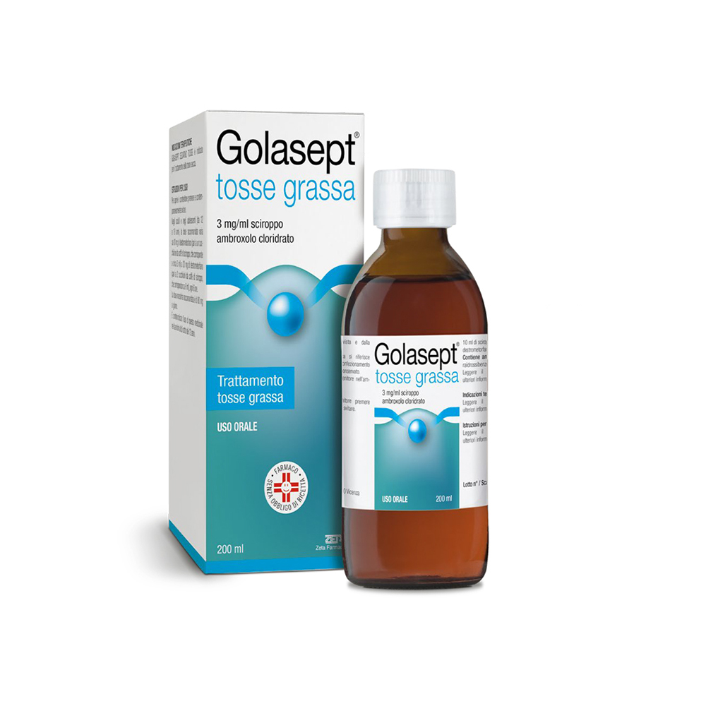 GOLASEPT TOSSE GRASSA*SCIR 200 - Farmacia De Pasquale