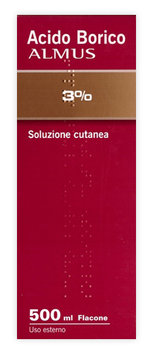 ACIDO BORICO ALM*3% 500ML - Farmacia De Pasquale