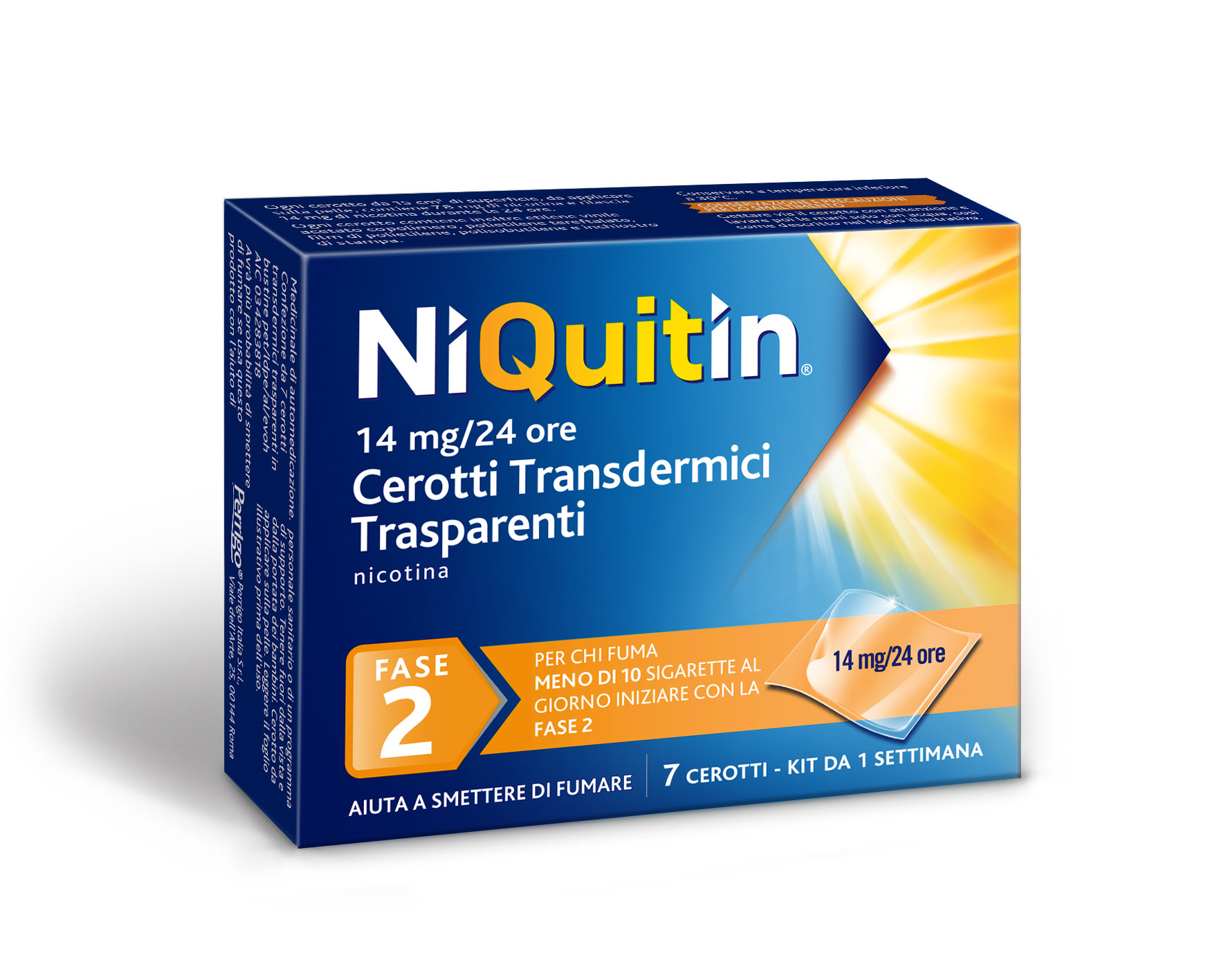 NIQUITIN*7CER TRANSD 14MG/24H - Farmacia De Pasquale