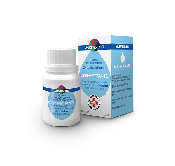 MASTER AID DISINF*SOLUZ 50ML - Farmacia De Pasquale