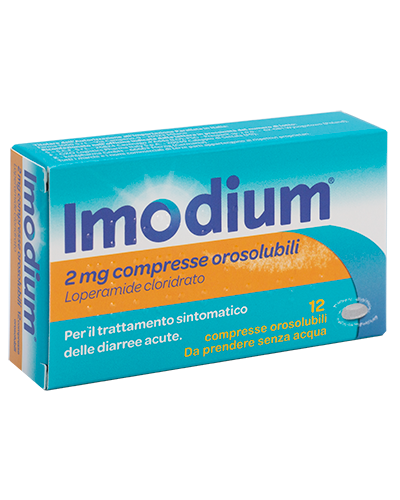 IMODIUM*12CPR OROSOL 2MG - Farmacia De Pasquale