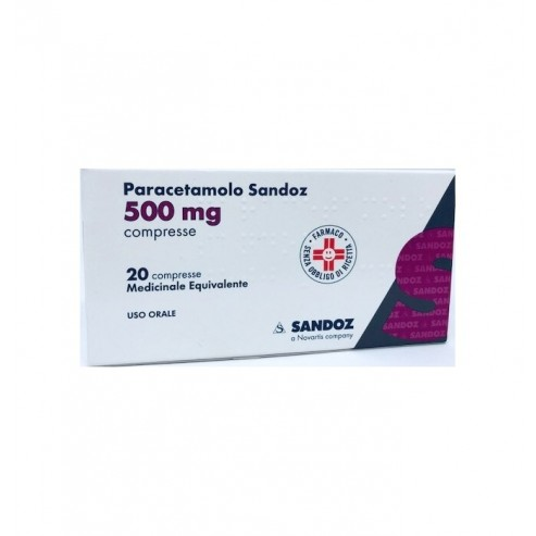 PARACETAMOLO SAND*20CPR 500MG - Farmacia De Pasquale