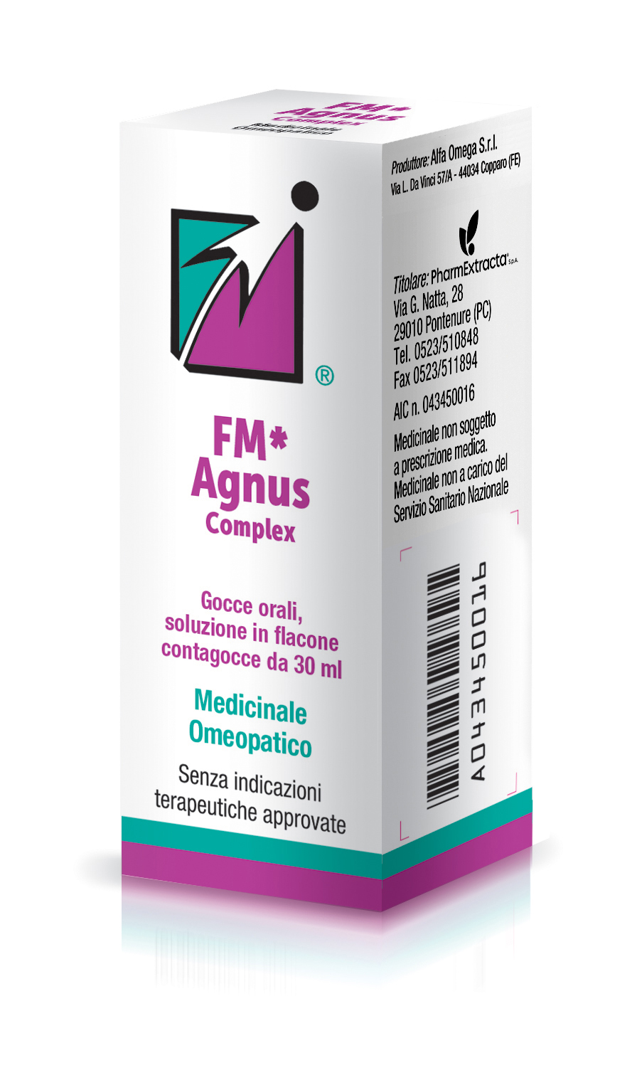 FM AGNUS COMPLEX*30ML GTT - Farmacia De Pasquale