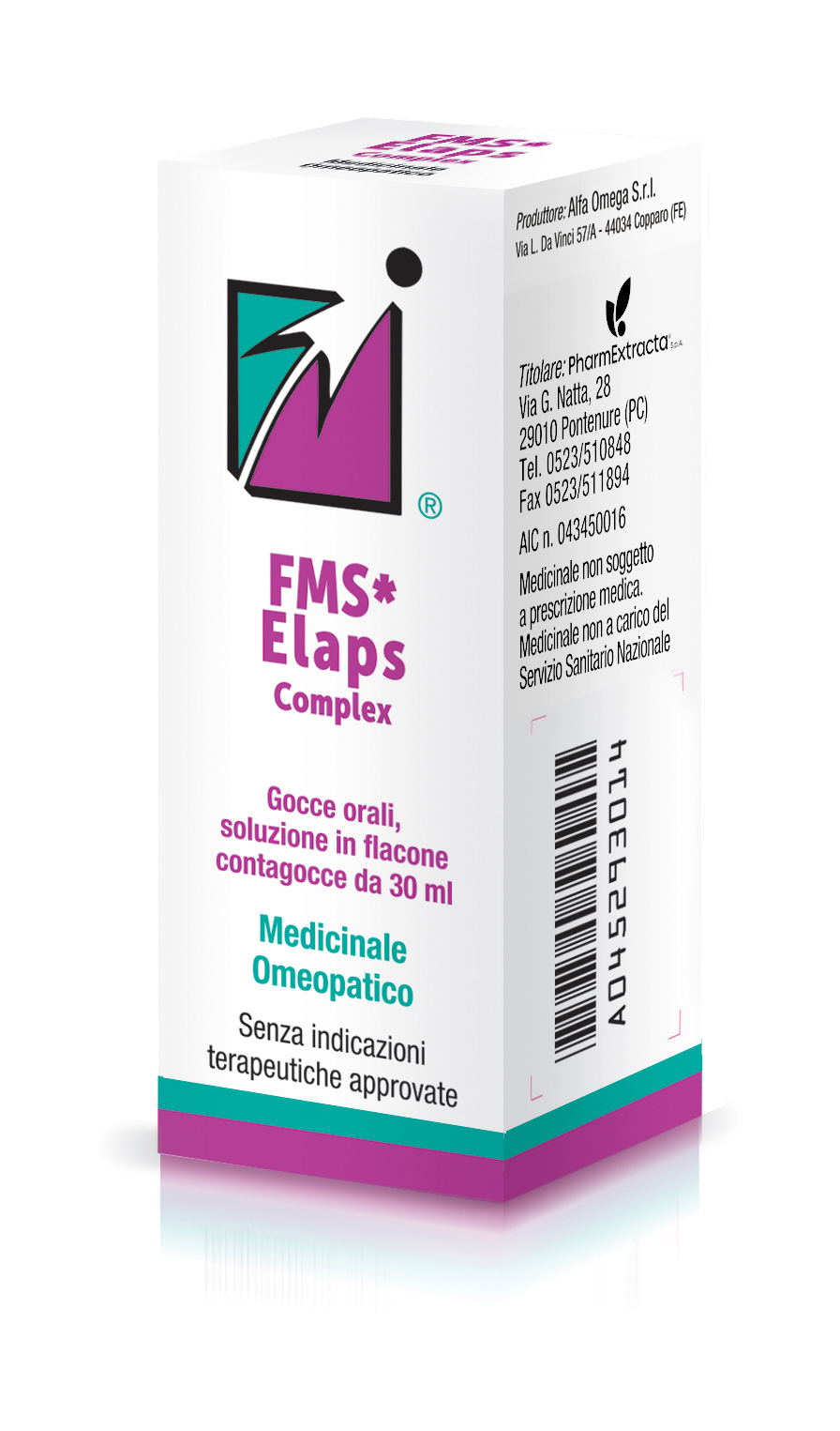 FMS ELAPS COMPLEX*30ML GTT - Farmacia De Pasquale