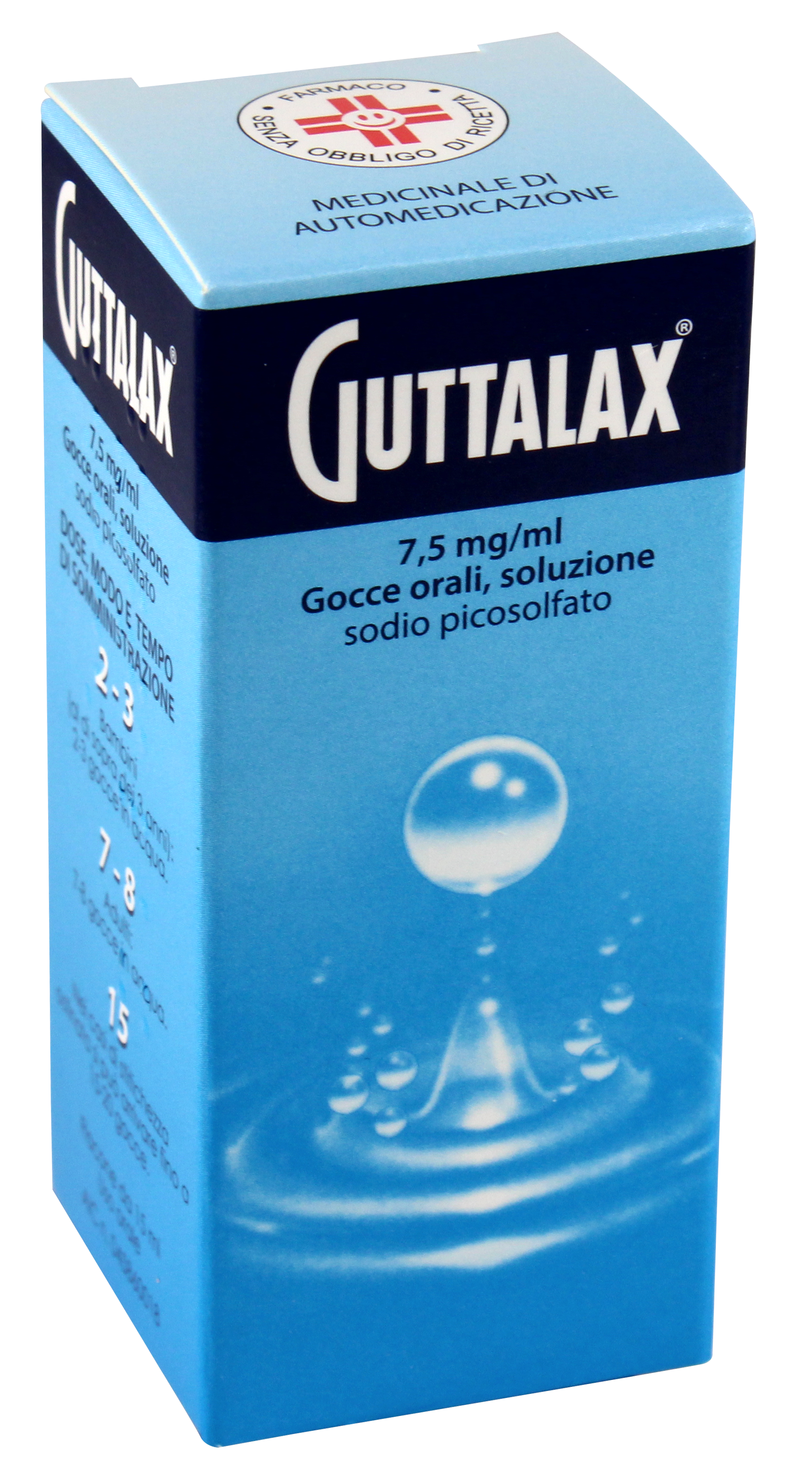 GUTTALAX*OS GTT 15ML 7,5MG/ML - Farmacia De Pasquale