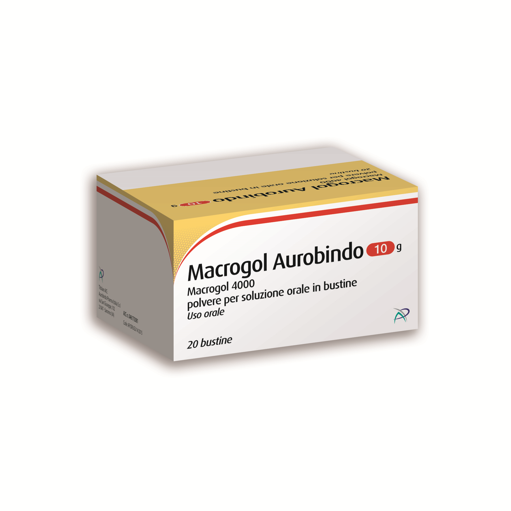 MACROGOL AURO*20BUST 10G - Farmacia De Pasquale