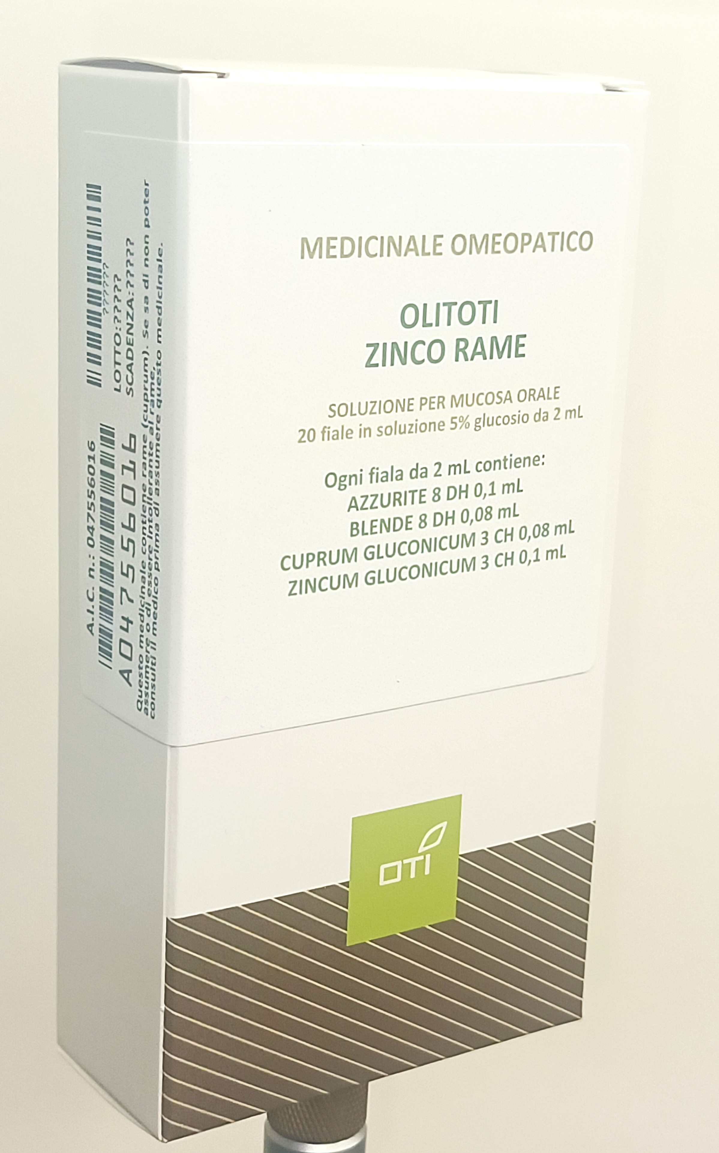 OLITOTI ZINCO RAME*OS 20F 2ML - Farmacia De Pasquale