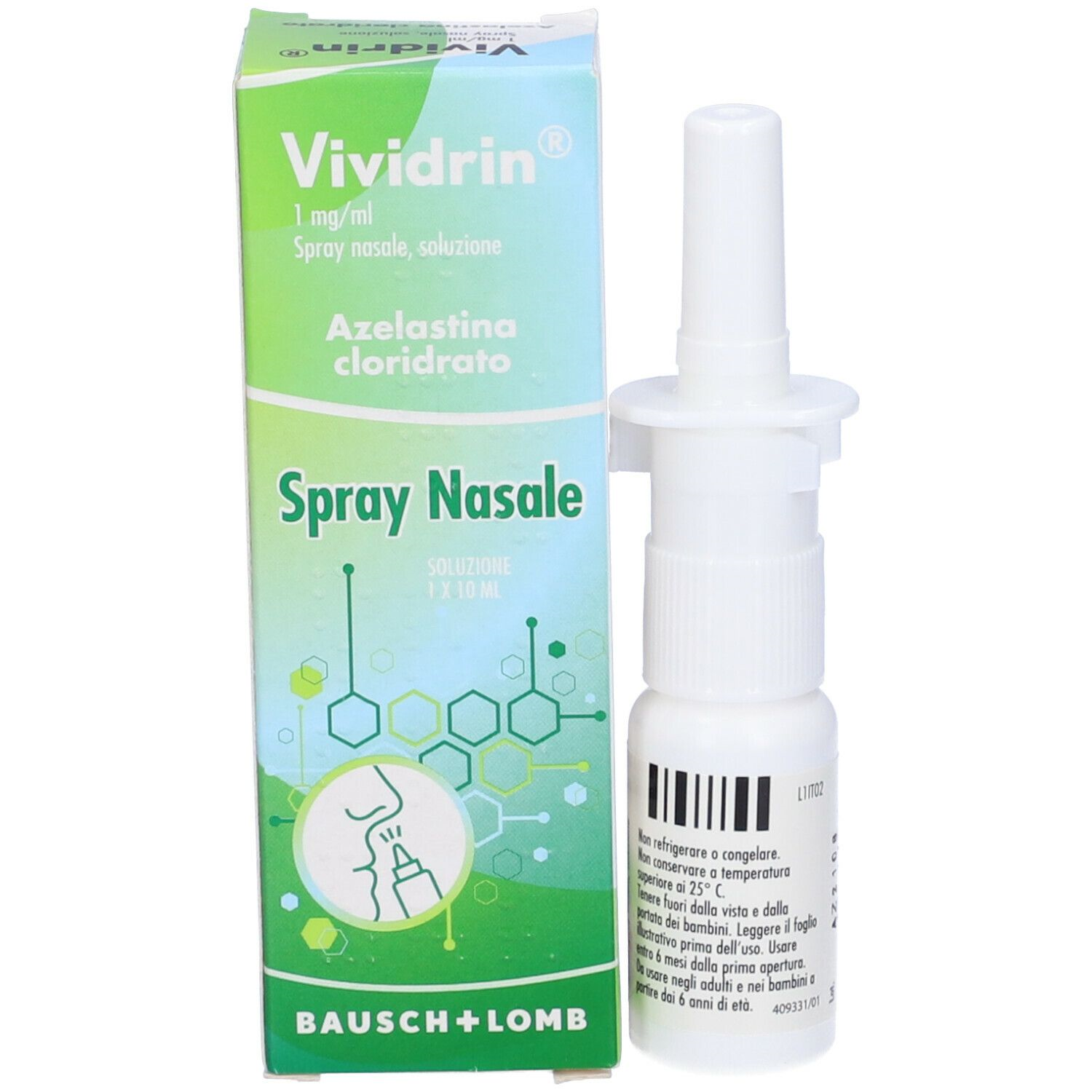 VIVIDRIN*SPRAY NAS 10MG 10ML - Farmacia De Pasquale