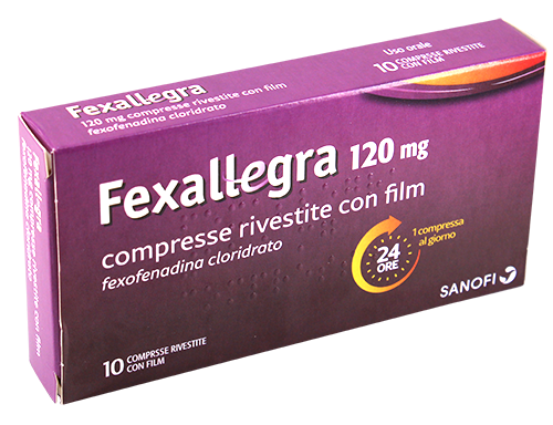 FEXALLEGRA*10CPR RIV 120MG - Farmacia De Pasquale