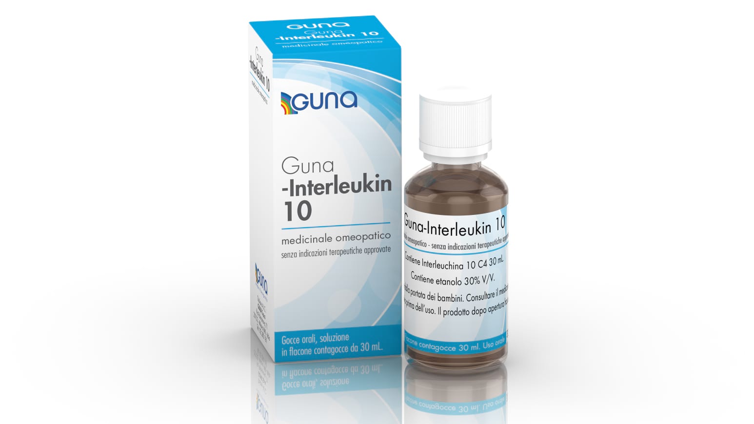 GUNA INTERLEUKIN 10*C4 GTT30ML - Farmacia De Pasquale