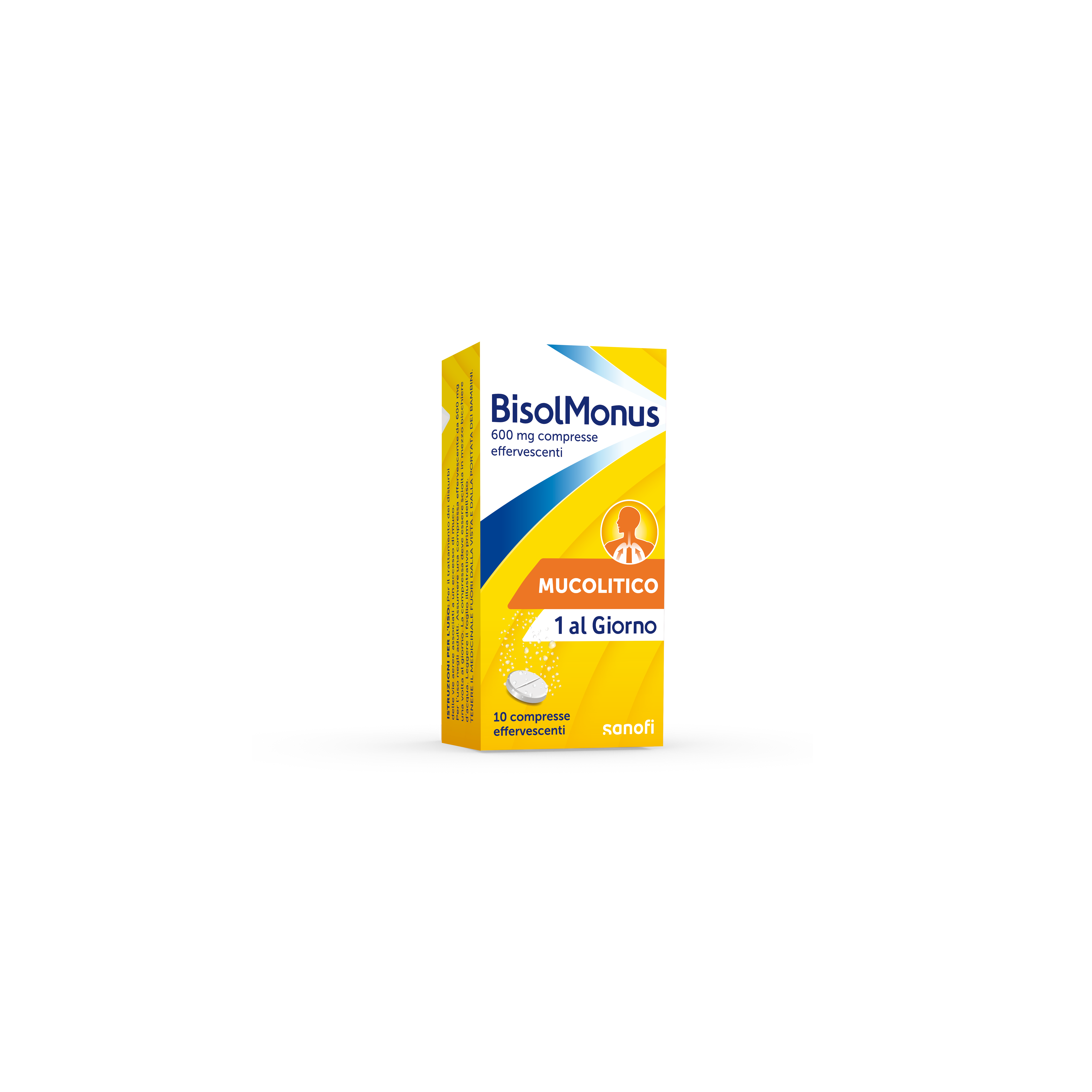 BISOLMONUS*10CPR EFF 600MG - Farmacia De Pasquale