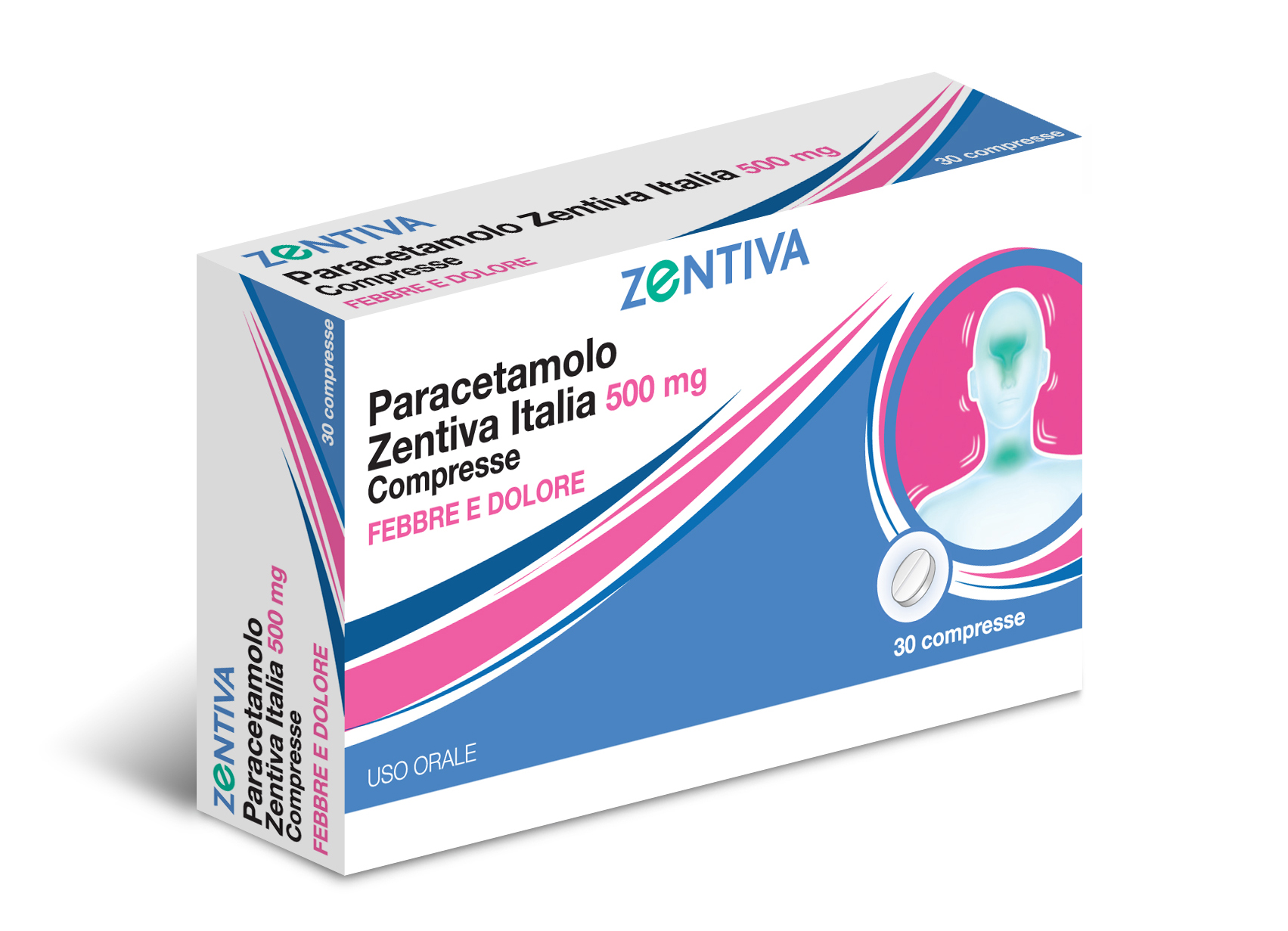 PARACETAMOLO ZEN*30CPR 500MG - Farmacia De Pasquale