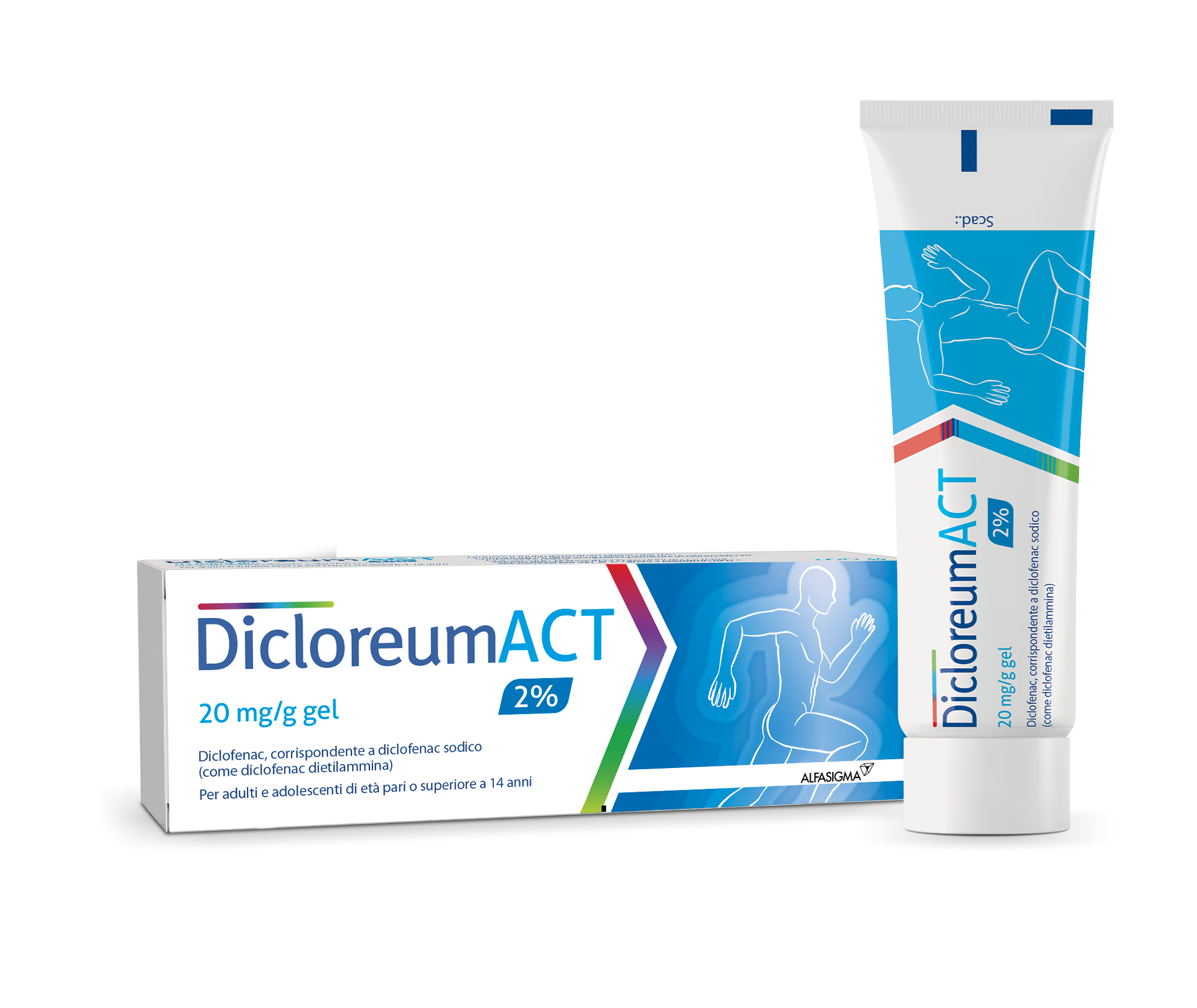 DICLOREUMACT*GEL 100G 20MG/G - Farmacia De Pasquale