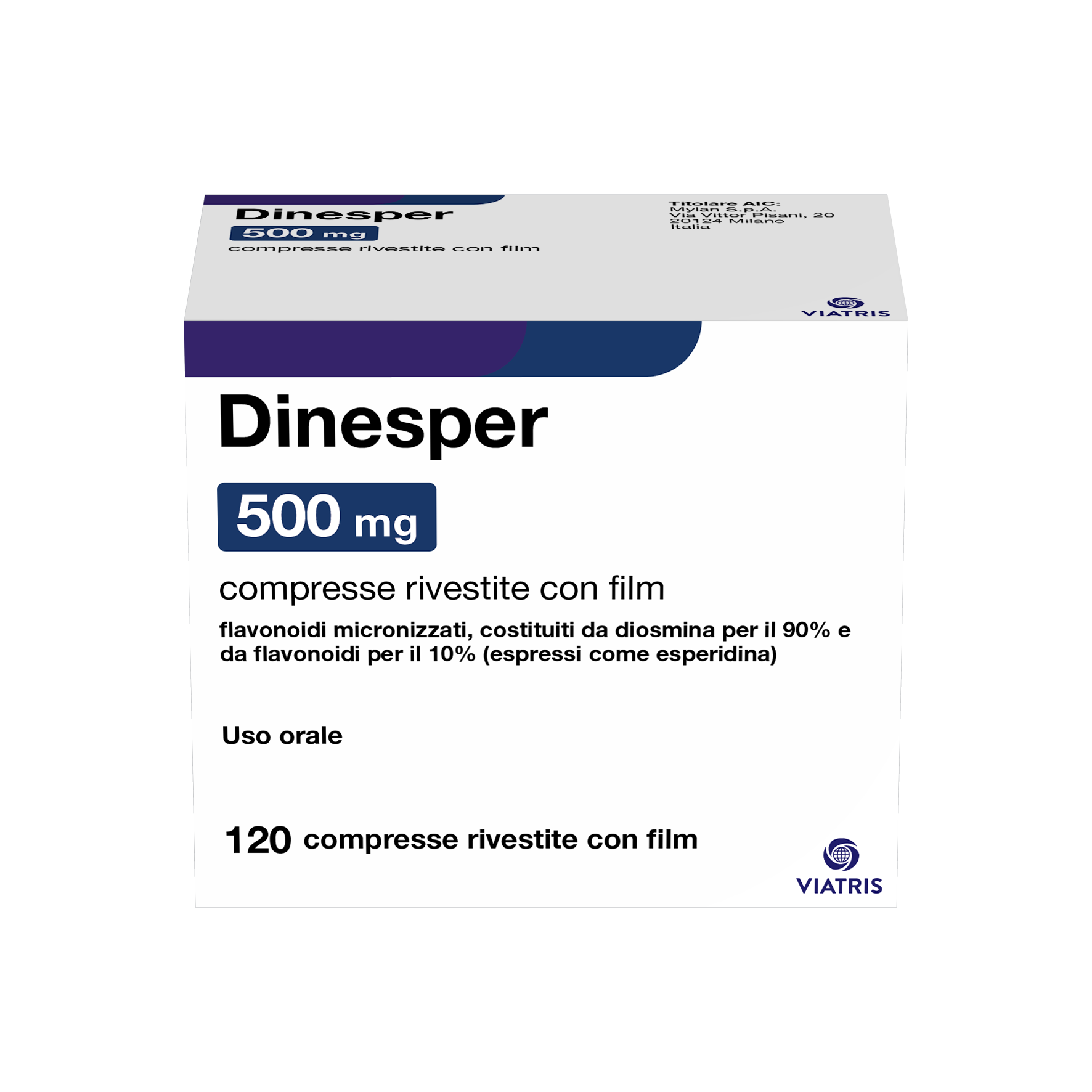DINESPER*120CPR RIV 500MG - Farmacia De Pasquale