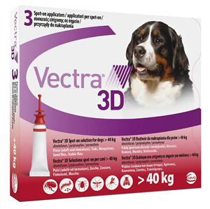 VECTRA 3D*3PIP >40KG ROSSO - Farmacia De Pasquale