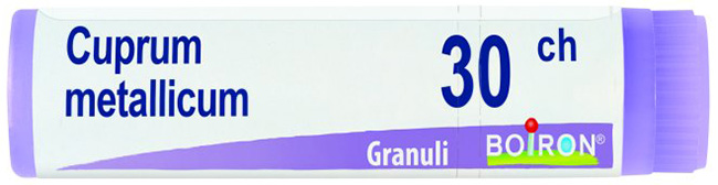 CUPRUM METALLICUM 30 CH GLOBULI - Farmacia De Pasquale