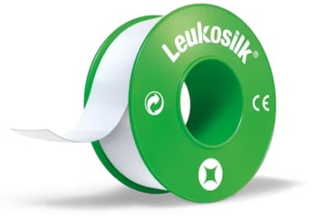 CEROTTO IN ROCCHETTO LEUKOSILK IPOALLERGENICO BIANCO 2,5X500 CM - Farmacia De Pasquale