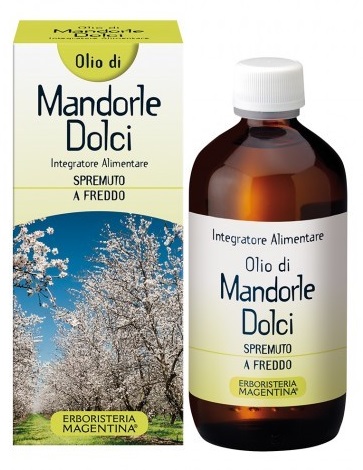 MANDORLE DOLCI OLIO VEGETALE 250 ML - Farmacia De Pasquale