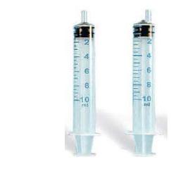 SIRINGA PLASTICA SENZA AGO STERILE 10ML ECC - Farmacia De Pasquale