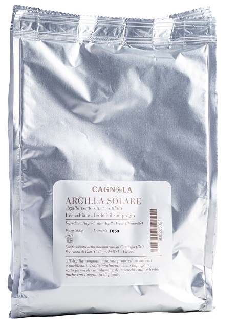 ARGILLA SOLARE ARGILLA VERDE SUPERVENTILATA 500 G - Farmacia De Pasquale