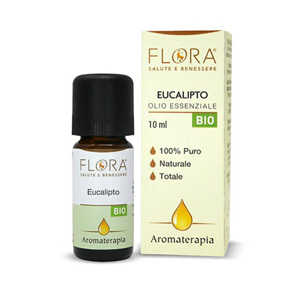 AROMATERAPIA EUCALIPTO OLIO ESSENZIALE BIO INTEGRATORE ALIMENTARE 10 ML - Farmacia De Pasquale