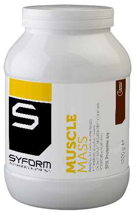 MUSCLE MASS CACAO 1200 G - Farmacia De Pasquale