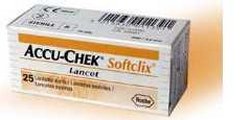 LANCETTE PUNGIDITO ACCU-CHEK SOFTCLIX 25 PEZZI - Farmacia De Pasquale