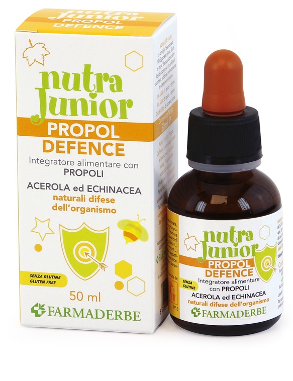 NUTRA JUNIOR PROPOLDEFENS GOCCE 50 ML - Farmacia De Pasquale