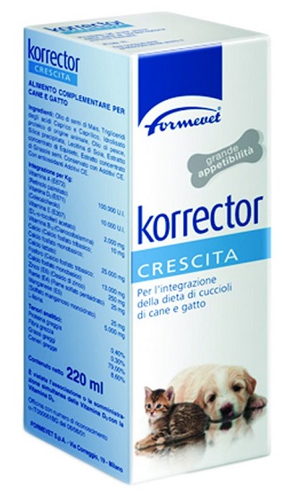 KORRECTOR CRESCITA FLACONE 220 ML - Farmacia De Pasquale