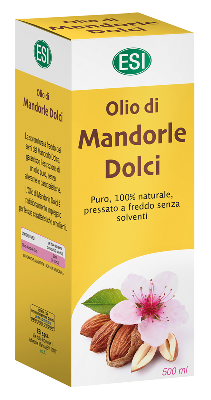 ESI OLIO MANDORLE DOLCI 500 ML - Farmacia De Pasquale