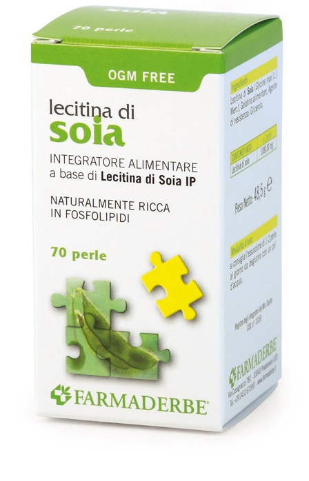 LECITINA DI SOIA 70 PERLE - Farmacia De Pasquale