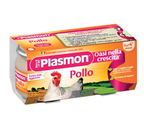 PLASMON OMOGENEIZZATO POLLO 120 G X 2 PEZZI - Farmacia De Pasquale