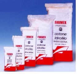 COTONE IDROFILO FARMEX INDIA SENZA LACCIO CONFEZIONE 500G - Farmacia De Pasquale