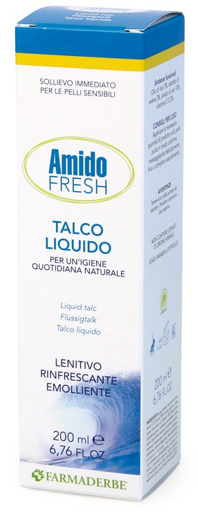AMIDO FRESH TALCO LIQUIDO 200 ML - Farmacia De Pasquale
