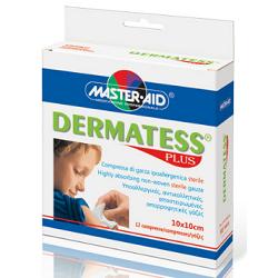 GARZA DERMATESS PLUS 10X10 12 PEZZI - Farmacia De Pasquale