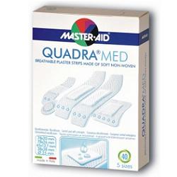 CEROTTO MASTER-AID QUADRA DERMOATTIVO FORMATI ASSORTITI 40 PEZZI - Farmacia De Pasquale