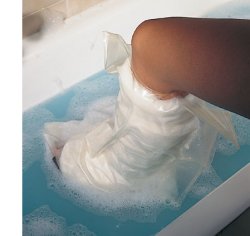 ACQUASTOP AVANBRACCIO COPERTURA RIUTILIZZABILE PER LA PROTEZIONE, DURANTE LA DOCCIA O IL BAGNO, DEGLI ARTI CON GESSI E BENDAGGI - Farmacia De Pasquale