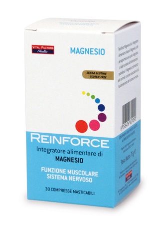 REINFORCE MAGNESIO 30 COMPRESSE MASTICABILI - Farmacia De Pasquale