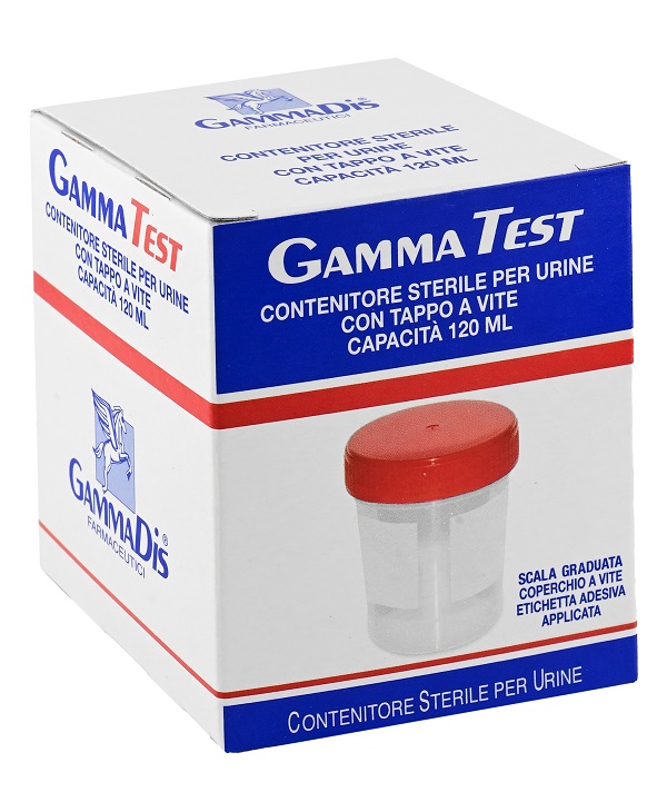 CONTENITORE STERILE PER LA RACCOLTA URINA 120 ML GAMMADIS - Farmacia De Pasquale