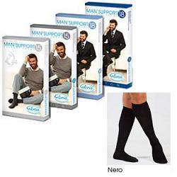 MAN SUPPORT 18 GAMBALETTO 18 NERO 4 - Farmacia De Pasquale