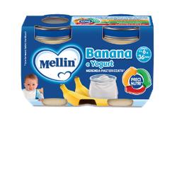 MELLIN MERENDA YOGURT BANANA 2X120 G - Farmacia De Pasquale