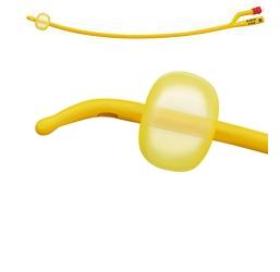 CATETERE FOLEY A MEDIA PERMANENZA  RUSCH GOLD PLUS A 2 VIE IN SILKOLATEX LATTICE-SILICONE PER ADULTO CH18 LUNGHEZZA 40 CM PUNTA CILINDRICA A 2 FORI PALLONCINO 5-15 ML 1 PEZZO - Farmacia De Pasquale