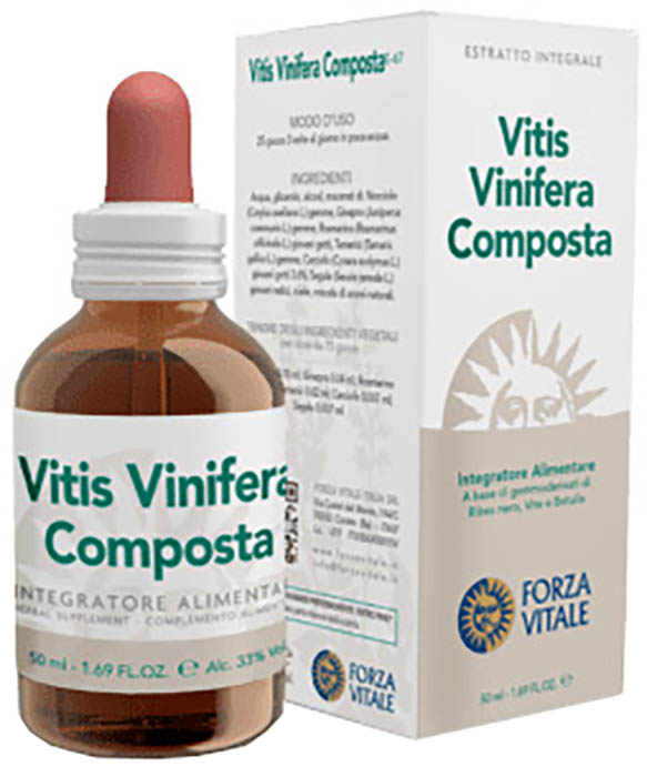 ECOSOL VITIS VINIFERA COMPOSTA GOCCE 50  ML - Farmacia De Pasquale