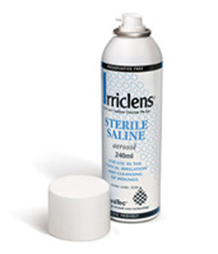 IRRICLENS SOLUZIONE SALINA SPRAY PER DETERSIONE FERITE 240 ML - Farmacia De Pasquale