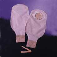 SACCA A FONDO APERTO TRASPARENTE CON PELLICOLA DI RIVESTIMENTO DISPOSITIVO DUE PEZZI CON SISTEMA DI AGGANCIO ATRAUMATICO CONSECURA 57MM 10 PEZZI - Farmacia De Pasquale