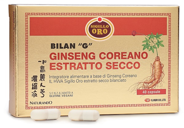 GINSENG BILAN-G 40 CAPSULE - Farmacia De Pasquale