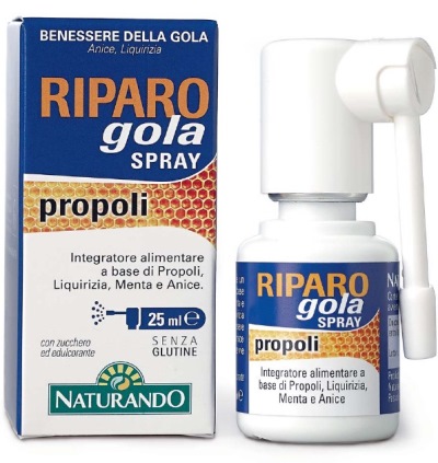 RIPARO GOLA SPRAY 25 ML - Farmacia De Pasquale
