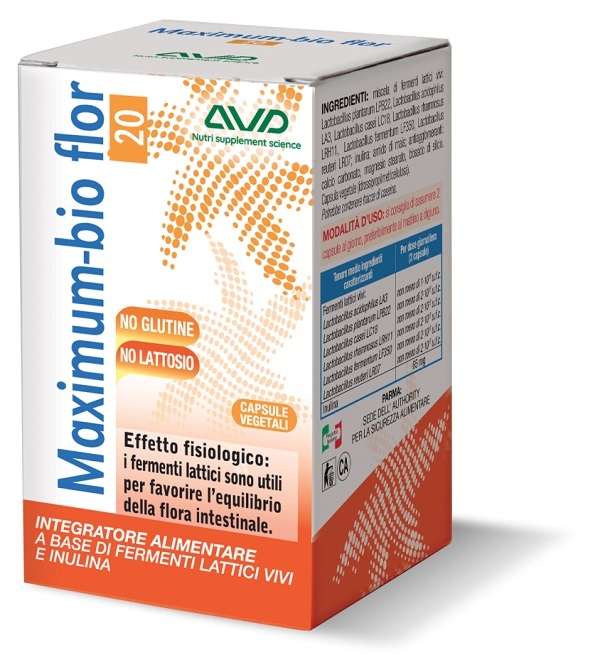 MAXIMUM BIO FLOR 20 40 CAPSULE - Farmacia De Pasquale